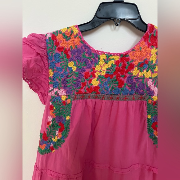 J. Marie Cameron embroidered floral dress - Picture 12 of 12